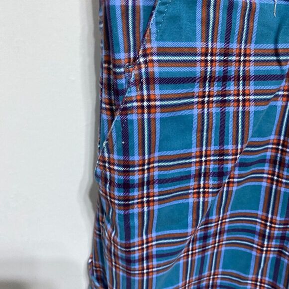 Wildfang Blue and Red Plaid Jumpsuit MEDIUM - Picture 5 of 15